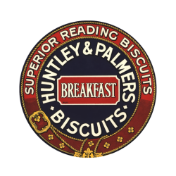 Huntley and Palmers round logo